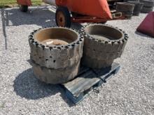 Set of 4 wheels