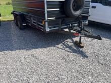 New 16ft utility trailer with brakes on both