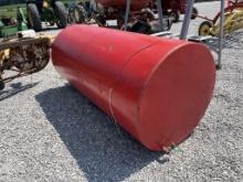 Fuel tank about 750 gallons
