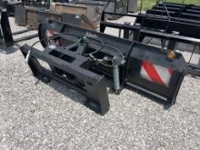 Dozer blade w/skid steer hook-up
