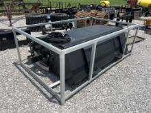 Skid steer sweeper