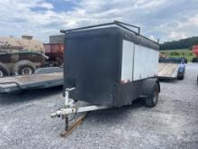 10ft Enclosed trailer. NO TITLE.