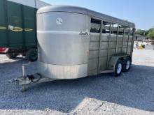 2016 16ft Livestock trailer