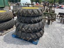 set of 4 tractor tires