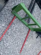 New Kivel front end dual prong hay spear
