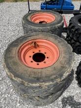 Set of used wheels