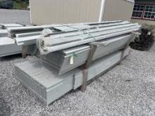 80 pcs 117in length and 90 pcs 131in + pile of trim
