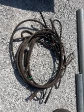 Pile of 4 Heavy Duty Lifting Cables
