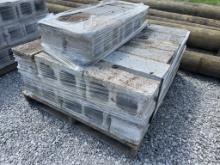 34x Blocks on pallet