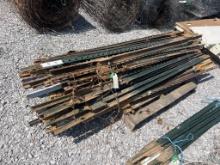 94x 6’ 6’’ t-posts