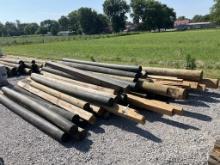 Pile of poles