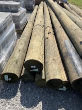 5x 9inx20ft poles (in a bundle)
