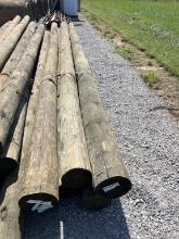 5x 9inx20ft poles (in a bundle)