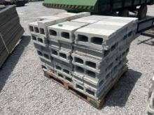 Pallet of cement blocks