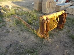 Long Set of Yellow Forks for Loader