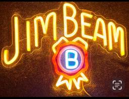 Jim Beam LED NEON 14x10