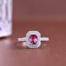 14k Gold 1.40 Ctw Natural Sapphire & Diamond Ring