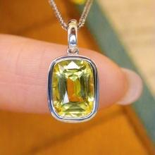 14k Gold 1.78 Ct Natural Chrysoberyl Pendant( Without Chain )