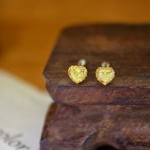 14k Gold 0.50 Ct Natural Pink Diamond Earrings