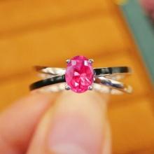 14k Gold 0.62 Ct Natural Ruby Ring