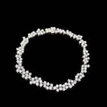 14k Gold 3.15 Ct Natural H Diamond Bracelet