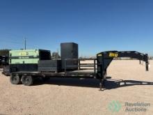 2018 DRY ICE CLEANING TRAILER, 20 FOOT, SULLAIR, COLD JET