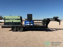2018 DRY ICE CLEANING TRAILER, 20 FOOT, SULLAIR, COLD JET