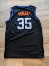 Kevin Durant signed the valley jersey with coa