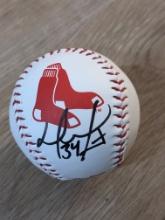 David Ortiz signed baseball with coa