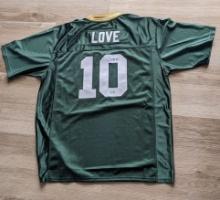 Jordan Love signed jersey with coa