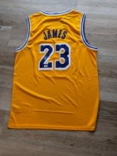 LeBron James signed jersey with coa