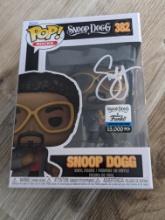 Snoop Dogg signed funko pop figure with coa
