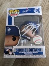 Shohei Ohtani signed funko pop figure with coa