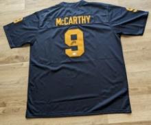 J.J. McCarthy signed jersey with coa