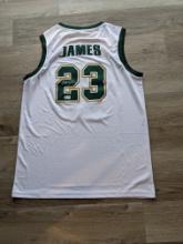 LeBron James signed Fighting Irish Jersey with coa