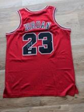 Michael Jordan signed chicago bulls jersey with coa