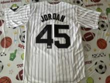 Michael Jordan Signed Birmingham Barons Jersey With COA