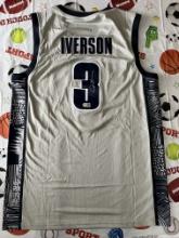 Allen Iverson Signed Georgetown Hoyas Jersey With COA