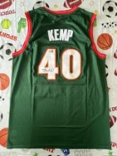 Shawn Kemp Signed Sonics Jersey With COA