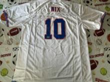 Bo Nix Signed Broncos Jersey With COA