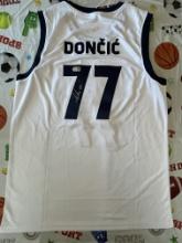 Luka Doncic Signed Slovenija Jersey With COA