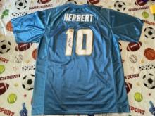Justin Herbert Signed LA Chargers Jersey With COA