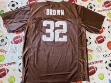 Jim Brown Signed Browns Jersey With COA