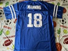 Peyton Manning Signed Colts Jersey With COA