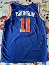 Jalen Brunson Signed Knicks Jersey With COA