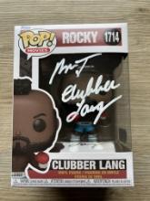 Mr. T Rocky III Signed Clubber Lang Funko PoP With COA