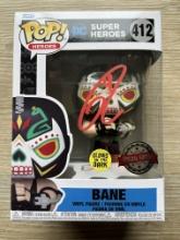 Tom Hardy Signed Bane DC Super Heroes Funko PoP With COA