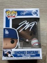 Shohei Ohtani Dodgers Signed Funko PoP With COA