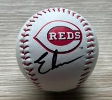 Elly De La Cruz Signed Reds Rawlings Logo Baseball With COA