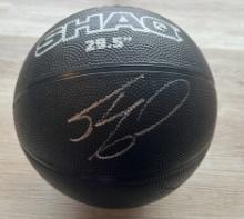Shaquille O'Neal Signed SHAQ logo Basketball With COA